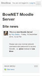 Mobile Screenshot of moodle.bownet.org
